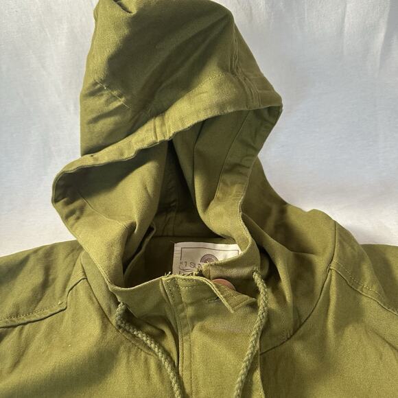 NWT Sunset Lane Womens Hooded Anorak Utility Jacket, Avocado, XLarge MSRP $63.95 - Picture 5 of 12